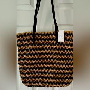 Women’s woven tote bag